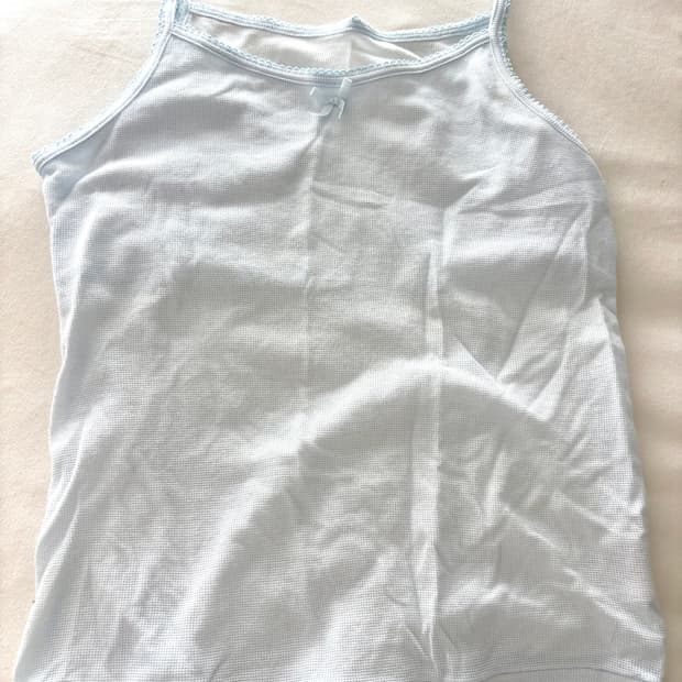 하늘하늘맑고어여뻐라,, 내 자아도 이랬으면! 모리걸 빈티지 나시