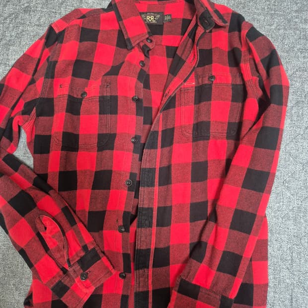 RL 빈티지 체크셔츠