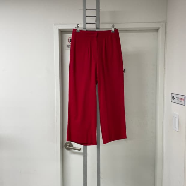 Gallery SUE 레드 슬랙스 36(W)