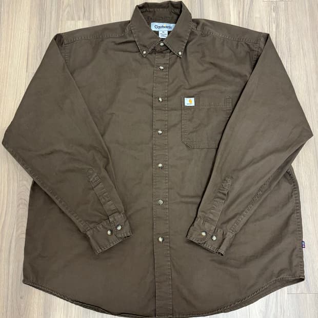 칼하트 셔츠 XL 브라운