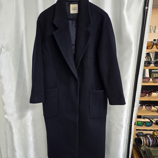 스튜디오톰보이 네이비 코트 (1470)