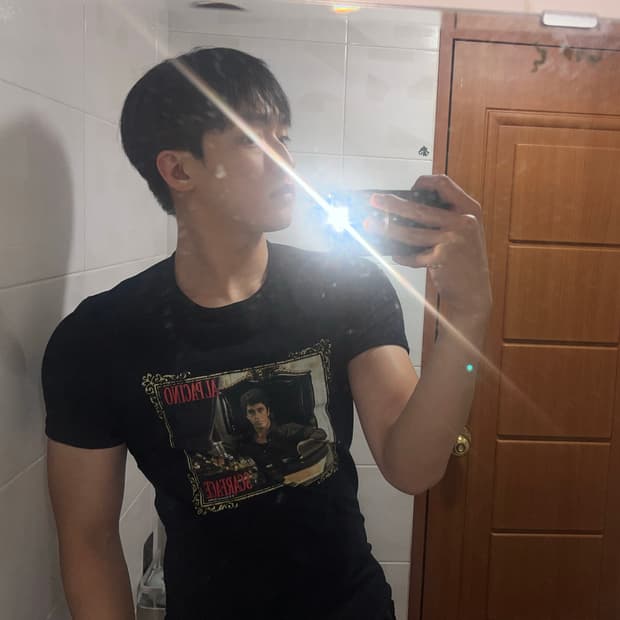 Dolce & Gabbana ALPACINO 프린팅 머슬핏 티셔츠