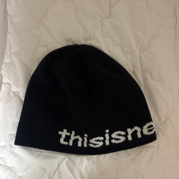 디스이즈네버댓 디네댓 비니 블랙