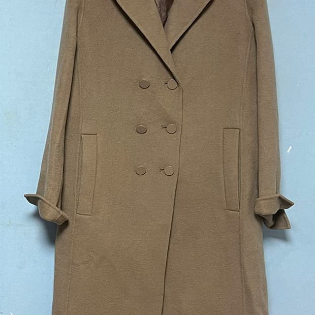 빈폴 여자 모직롱코트 캐시미어 캐주얼 출근룩 S 90 55