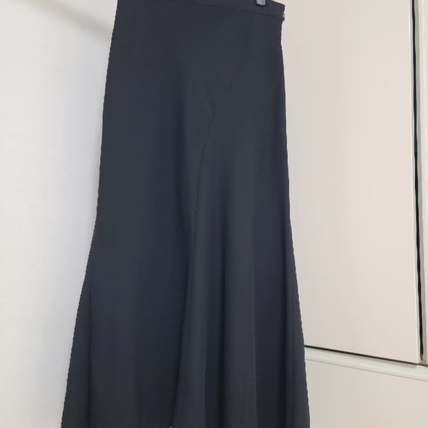 한섬 MINE 쉬폰 롱 스커트 64-94(새상품)