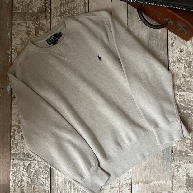 폴로 랄프로렌 클래식 크루넥 스웻셔츠