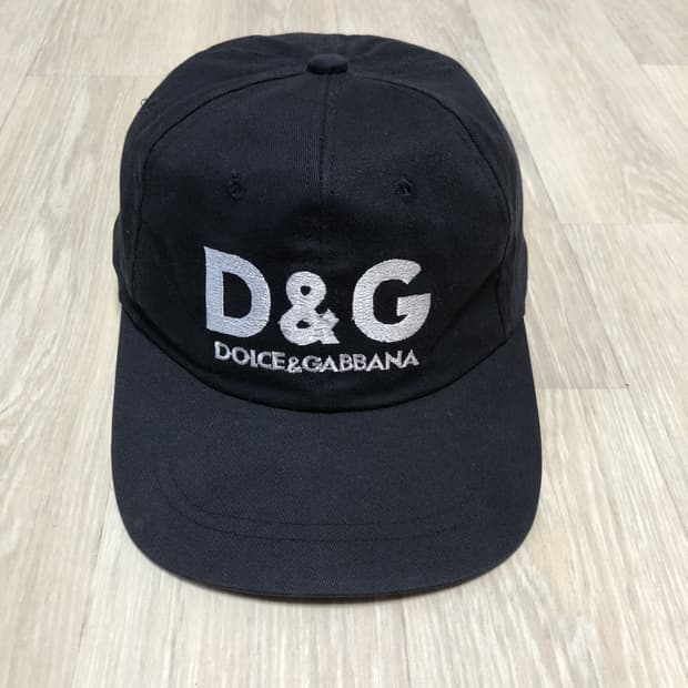 (S) 90's D&G OG 로고 볼캡 블랙