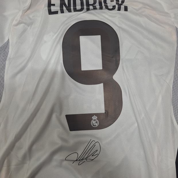 엔드릭 2526 레알마드리드 축구유니품 반팔 블록코어 oem