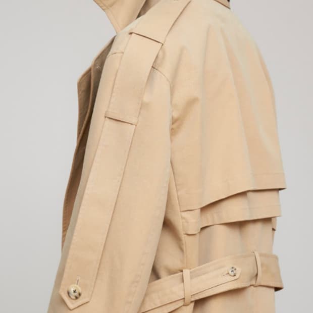 STU 18FW 베이지 트렌치코트