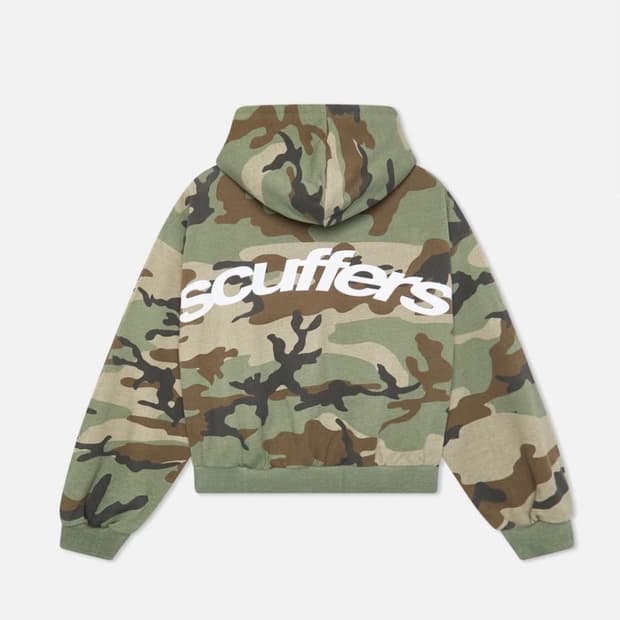 scuffers 카모 후드집업 m