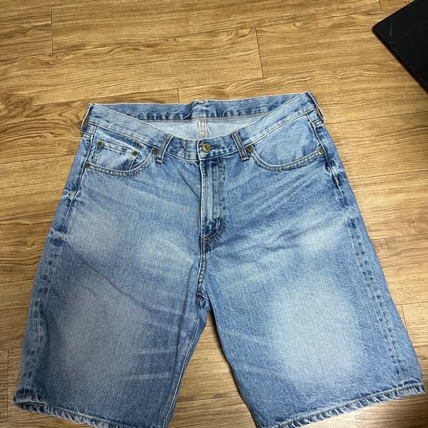 Gu 데님 쇼츠 XL