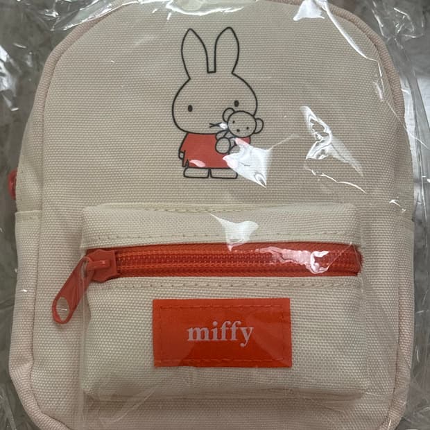 미피 miffy 배낭형 미니 파우치 레드 (신상)