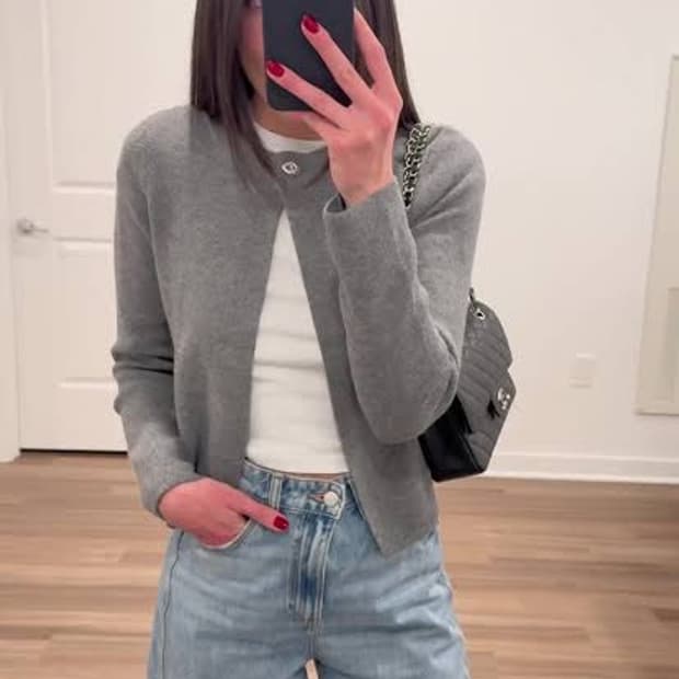 Zara 메탈버튼 가디건