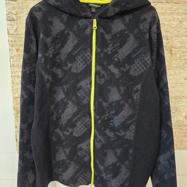 George 플리스 후드 집업 L