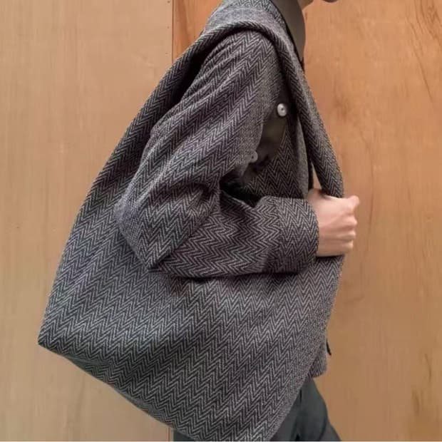 Omar Afridi 오마르 아프리디 자카드 팩토리백 숄더백 새상품