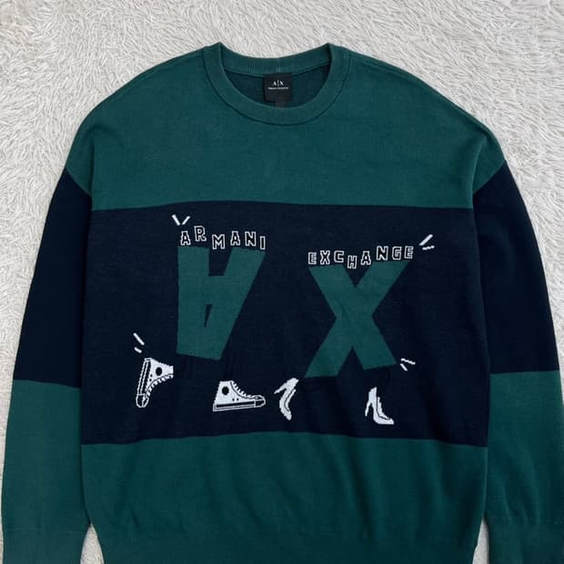 아르마니 익스체인지 니트티/#290