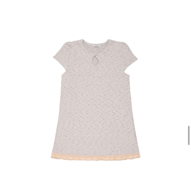콜로신스 weird drop top dress Light gray