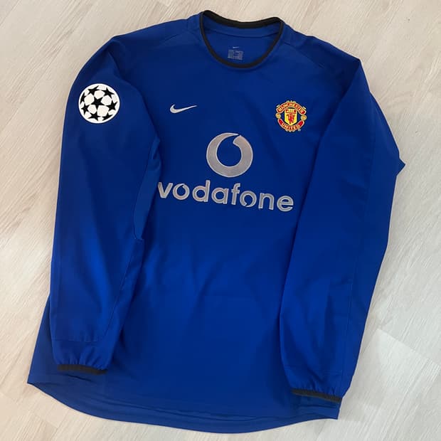 02/03 맨체스터 유나이티드 써드 어센틱 긴팔 베컴 유니폼