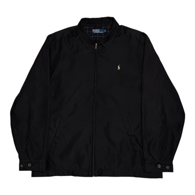 Polo Ralph Lauren 블랙 해링턴 자켓