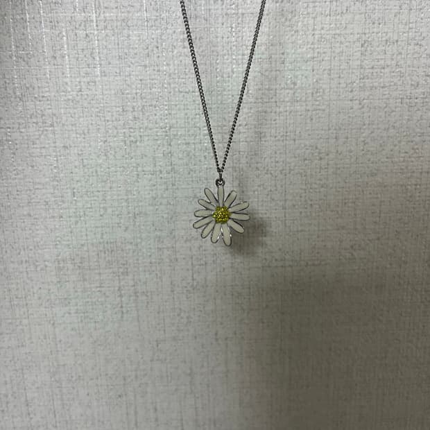 빈티지할리우드 데이지 목걸이 실버