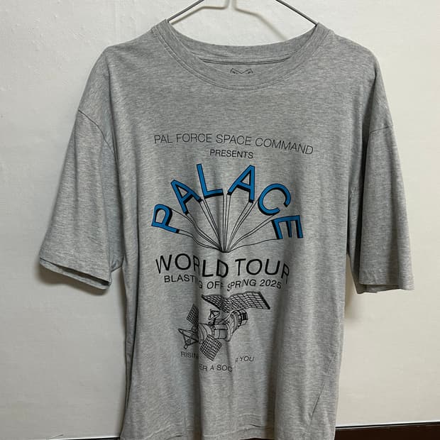 [M]25ss 팔라스 월드투어 티셔츠 그레이