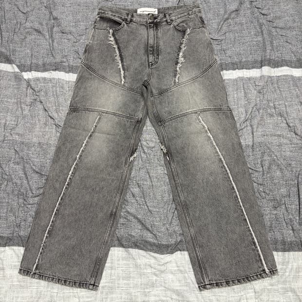 언지미크 데님팬츠