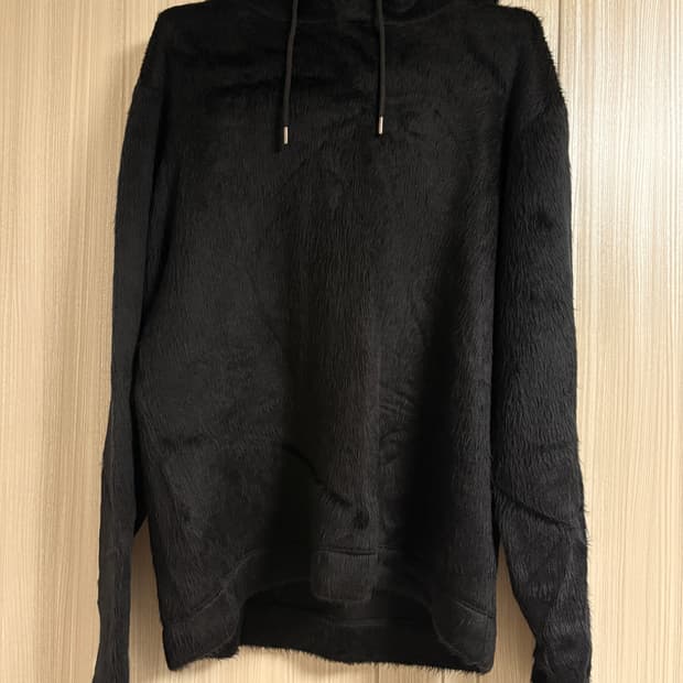 라프시몬스 퍼 후드티