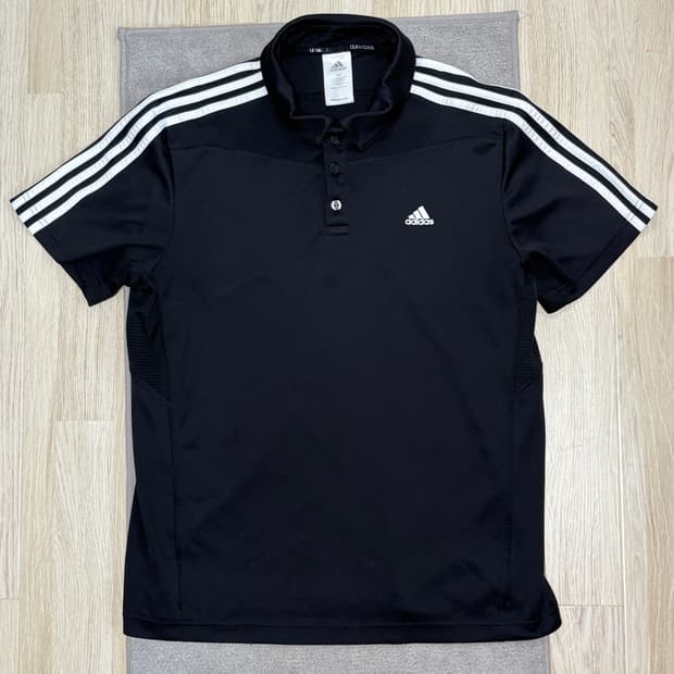 [S급] 🏸아디다스 반팔 블랙 폴로티 XL