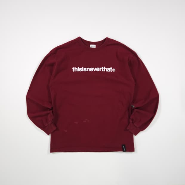 thisisneverthat 롱슬리브 티셔츠