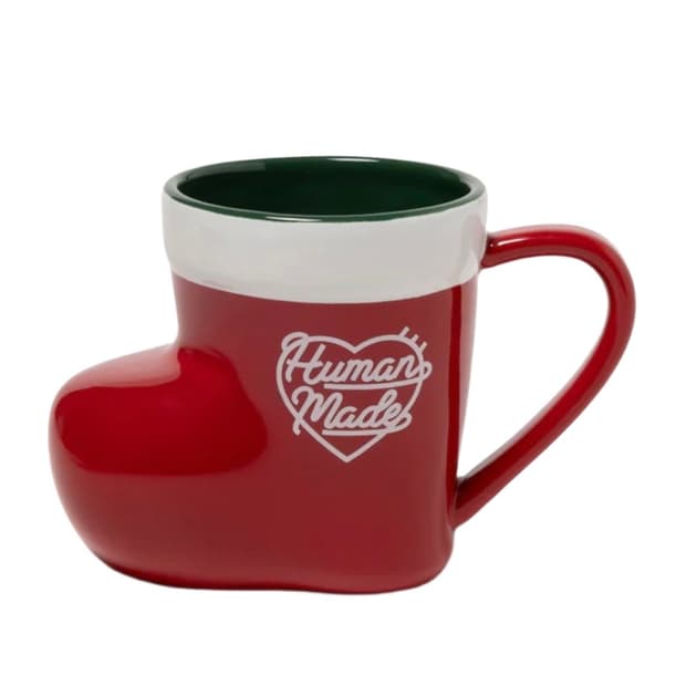 휴먼메이드 홀리데이 부츠 머그 레드