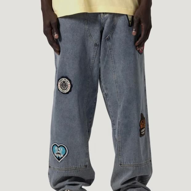 Honor the gift 패치 카펜더 팬츠 인디고