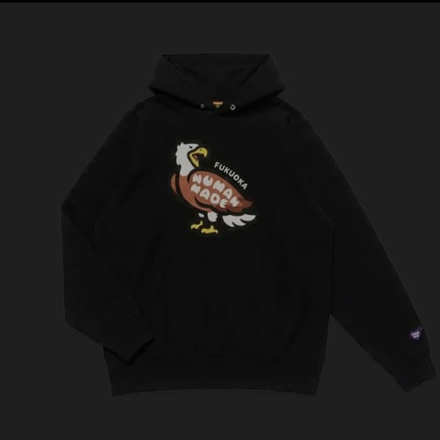 휴먼메이드 익클 후쿠오카 후드 L