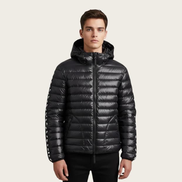 54/ 듀베티카X하이드로겐 콜라보 다운 패딩점퍼