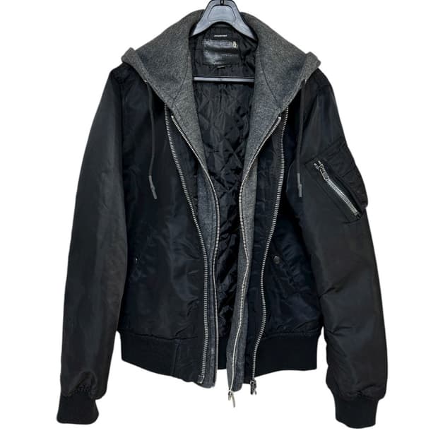 R13 레이어드 후디 MA-1