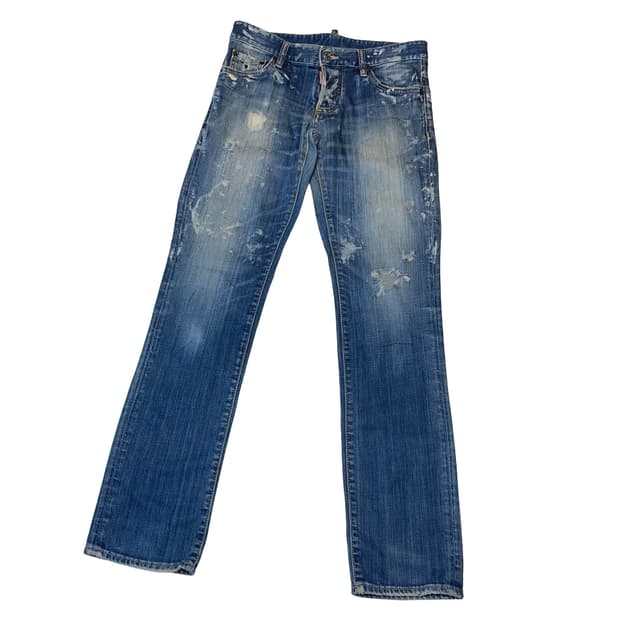 Dsquared2 2014 Distressed Slim Jeans
