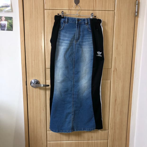 아디다스 업사이클링 데님스커트 ♒️ 