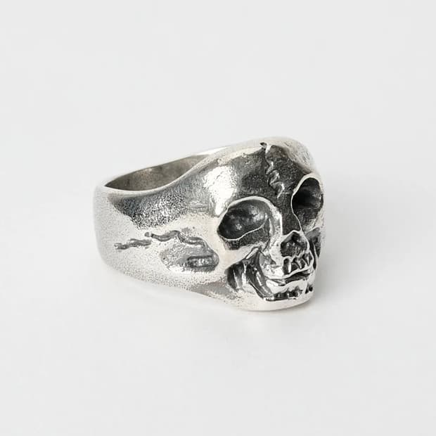 [M]아워레가시 26ss CRANIUM 반지/실버