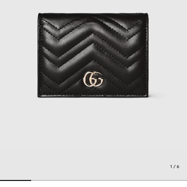 구찌 마몽 카드지갑 정품