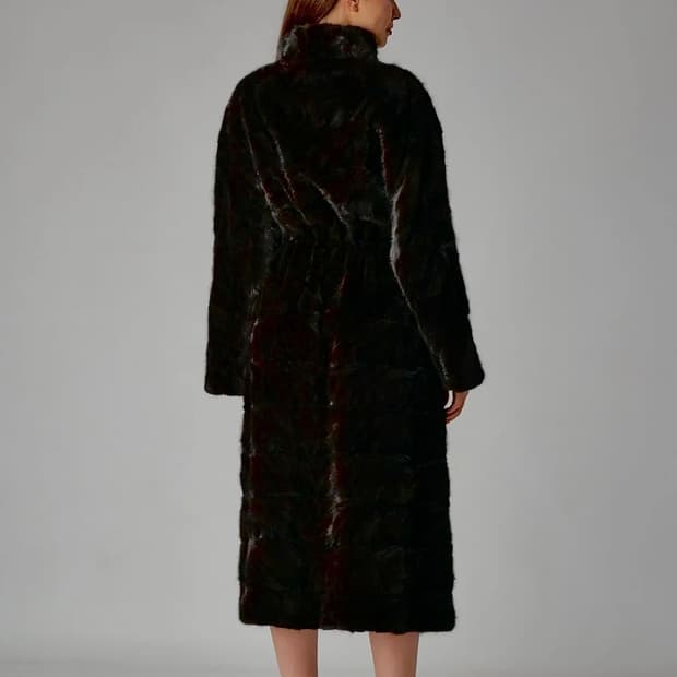 밍크코트 블랙글라마