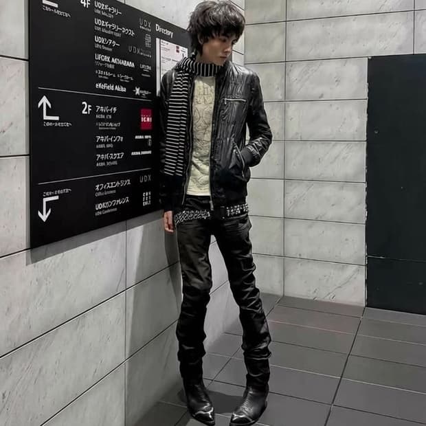 돌체앤가바나 나일론 4포켓 집업 바이커 바람막이자켓