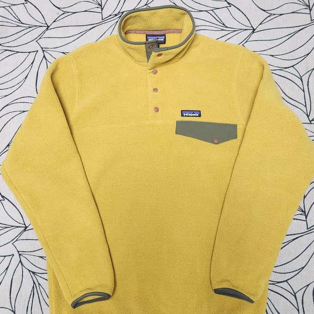 파타고니아 신칠라 Patagonia synchilla snap t yel