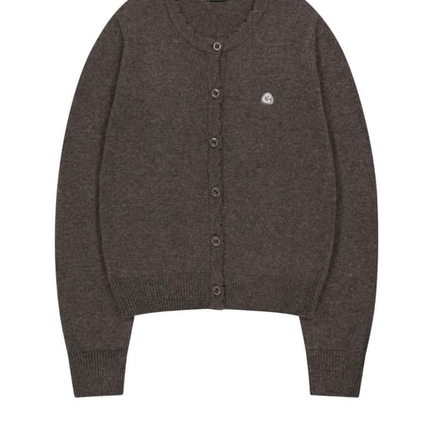 (구해요) 코이세이오 플라워 가디건 브라운