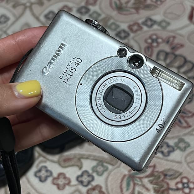 캐논 IXUS 40 디지털 카메라