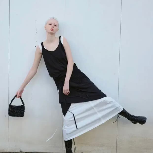 낫띵에브리띵 져지 롱원피스