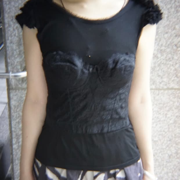 lace bustier