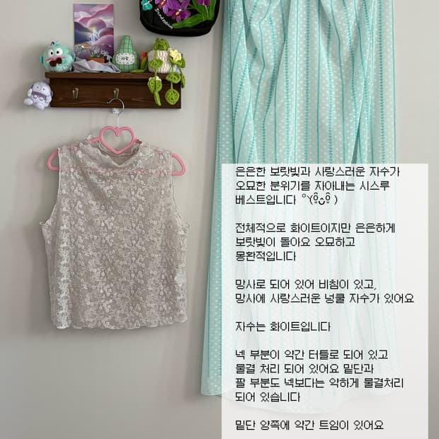 시스루 베스트