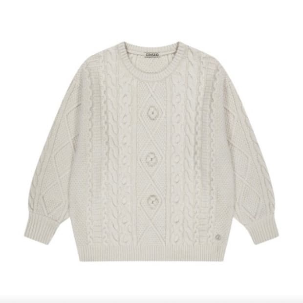 코이세이오 폼폼 니트