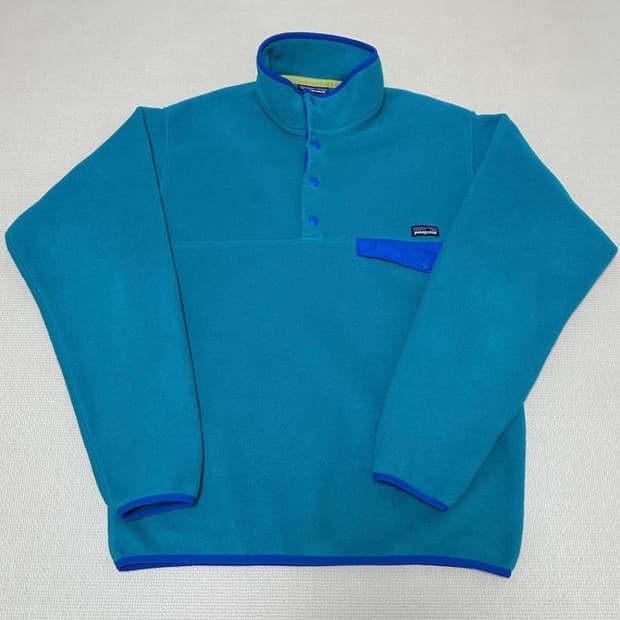 파타고니아 신칠라 빈티지 터콰이즈블루 M