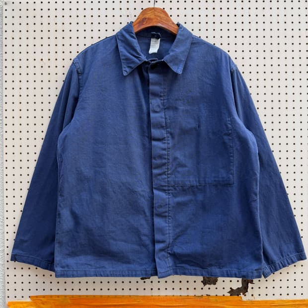 1980s GERMAN NAVY BLUE WORK 유로피안워크자켓