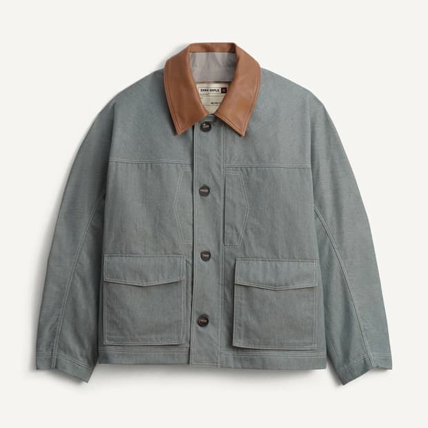 자라 SRPLS WAKR JCKT 14 데님 자켓 L-XL 사이즈